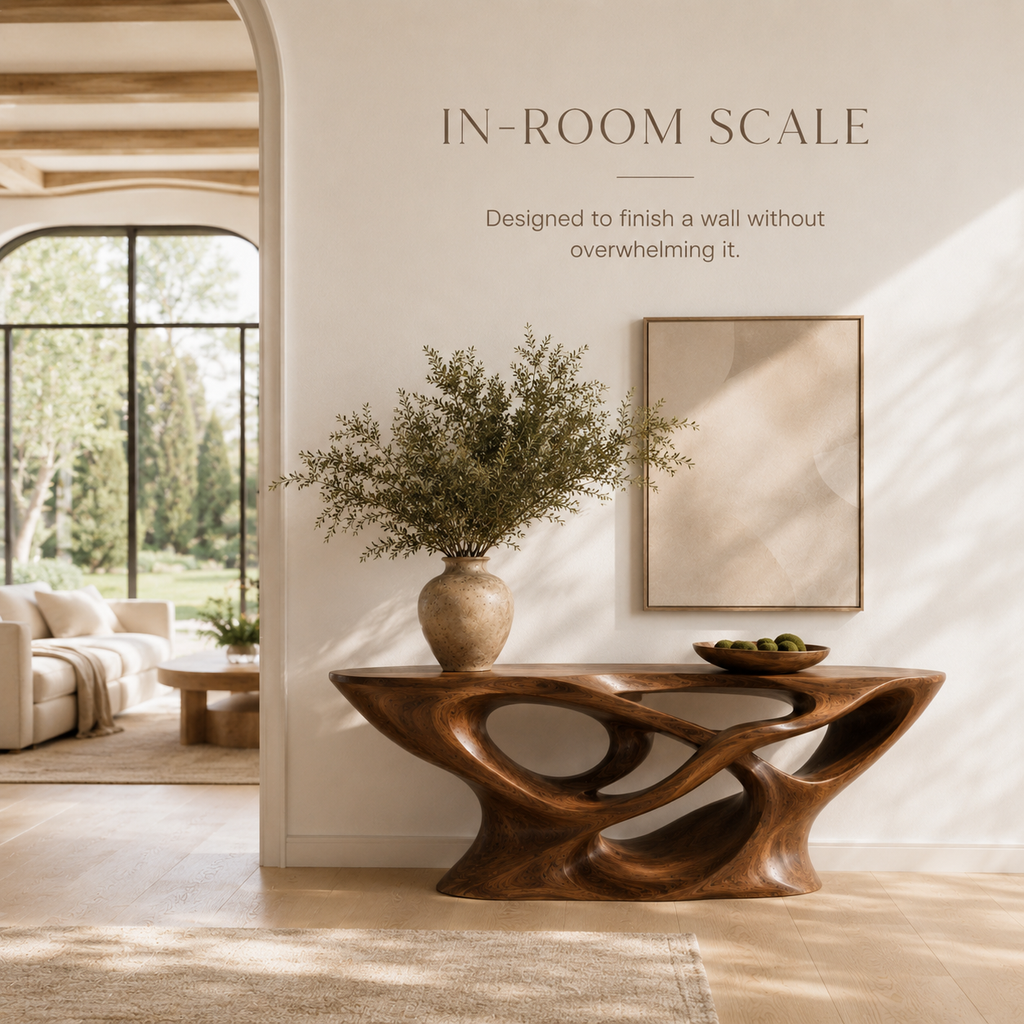 Mira Flow Wood Console Table - Design 206 - product image 04