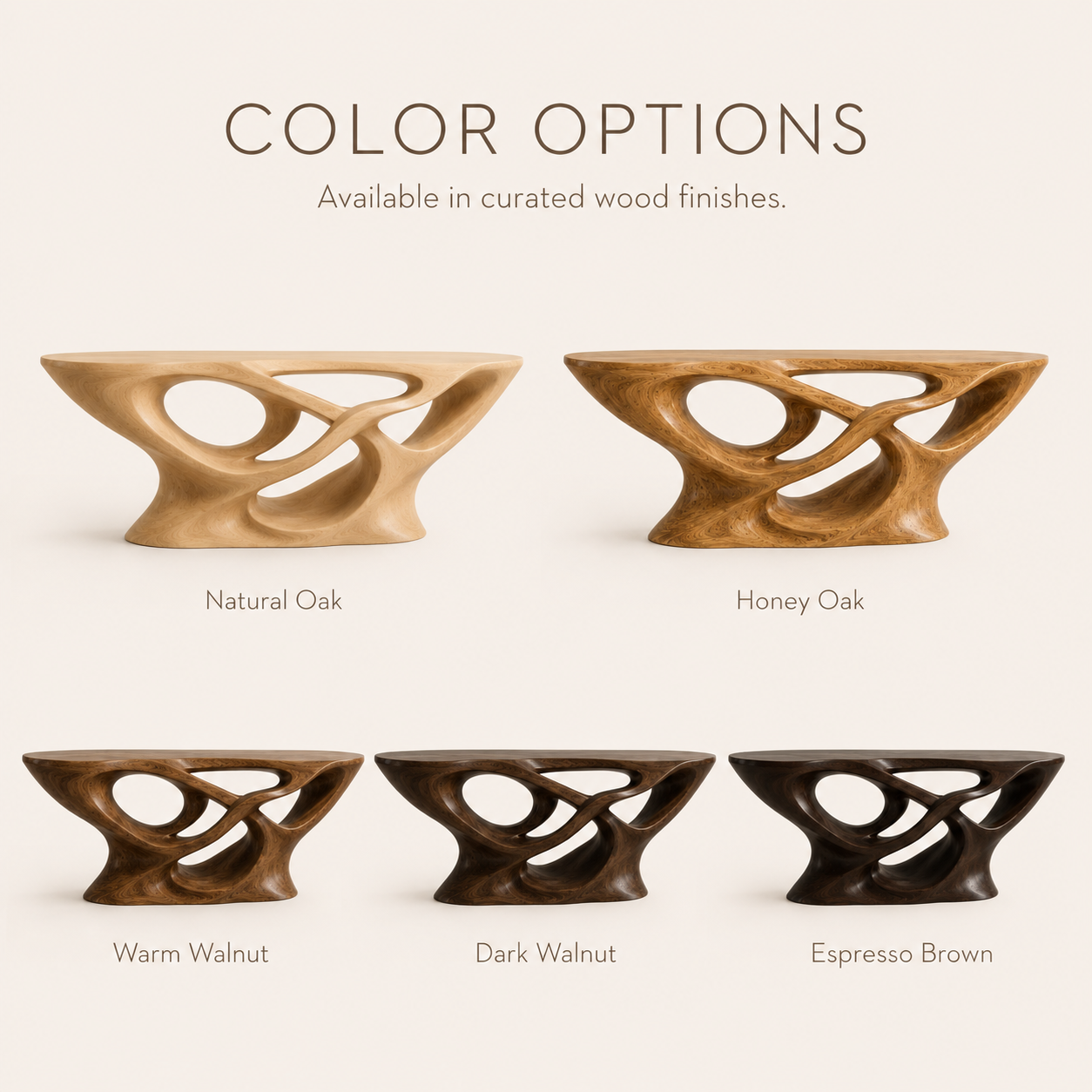 Mira Flow Wood Console Table - Design 206 - product image 10
