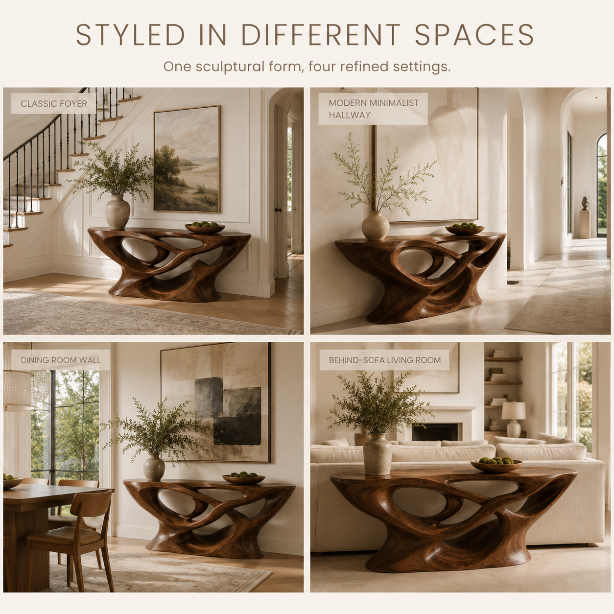 Mira Flow Wood Console Table - Design 206 - product image 11