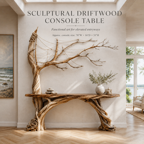 Celine Warm Modern Console Table - Design 210 - product image 02