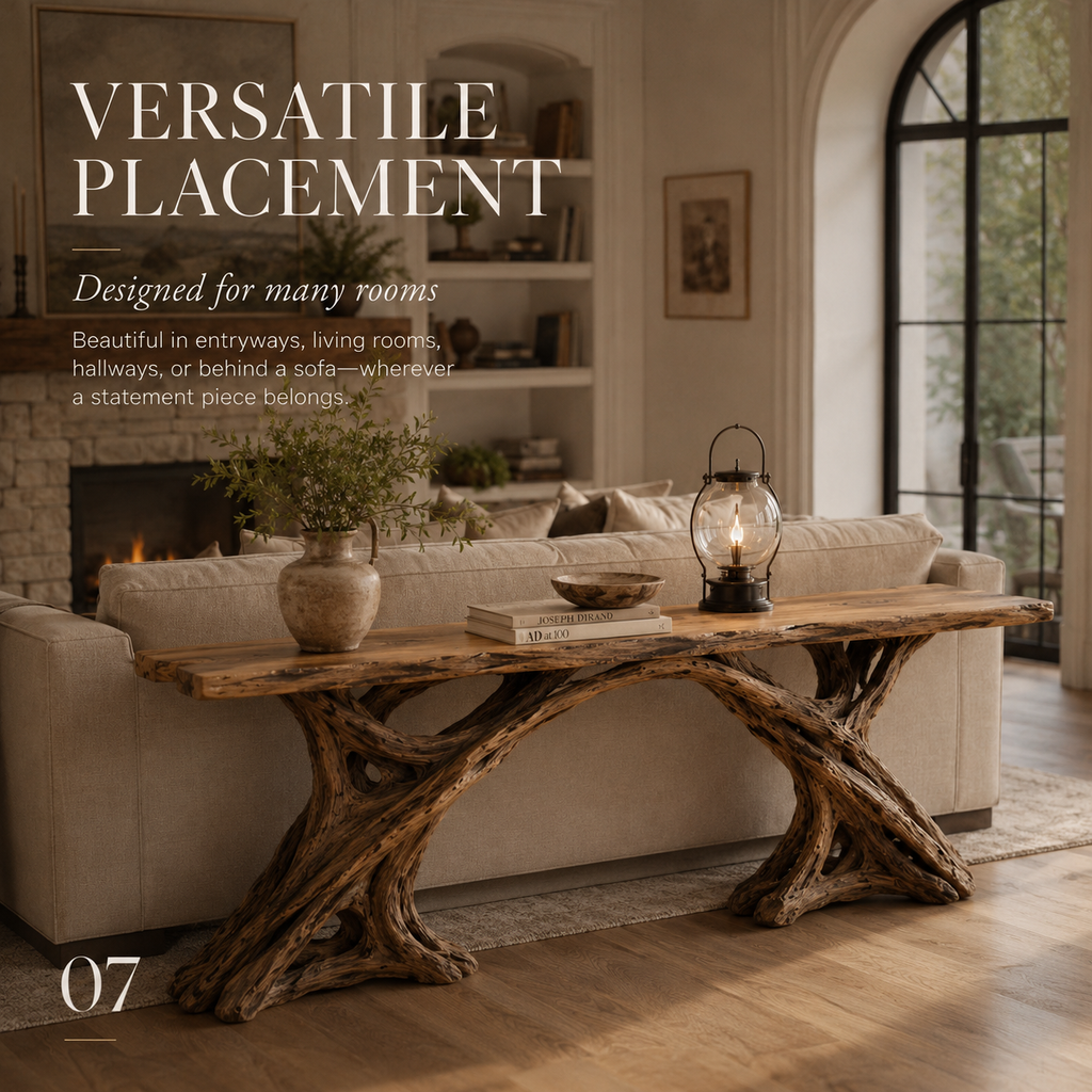 Aurelle Sculptural Console Table - Design 213 - product image 08