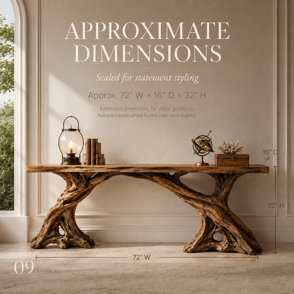 Aurelle Sculptural Console Table - Design 213 - product image 11