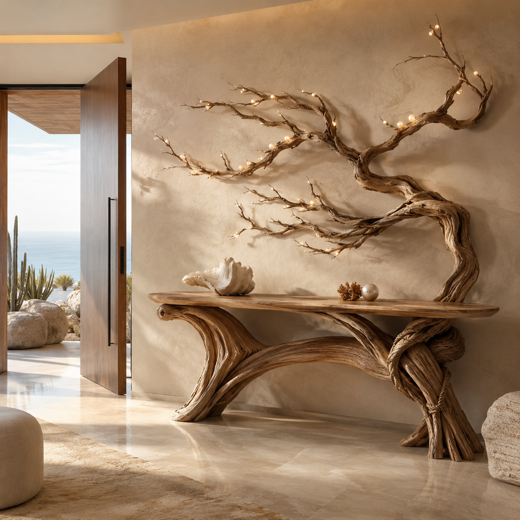Caldera Organic Hall Console Table - Design 215 - main view