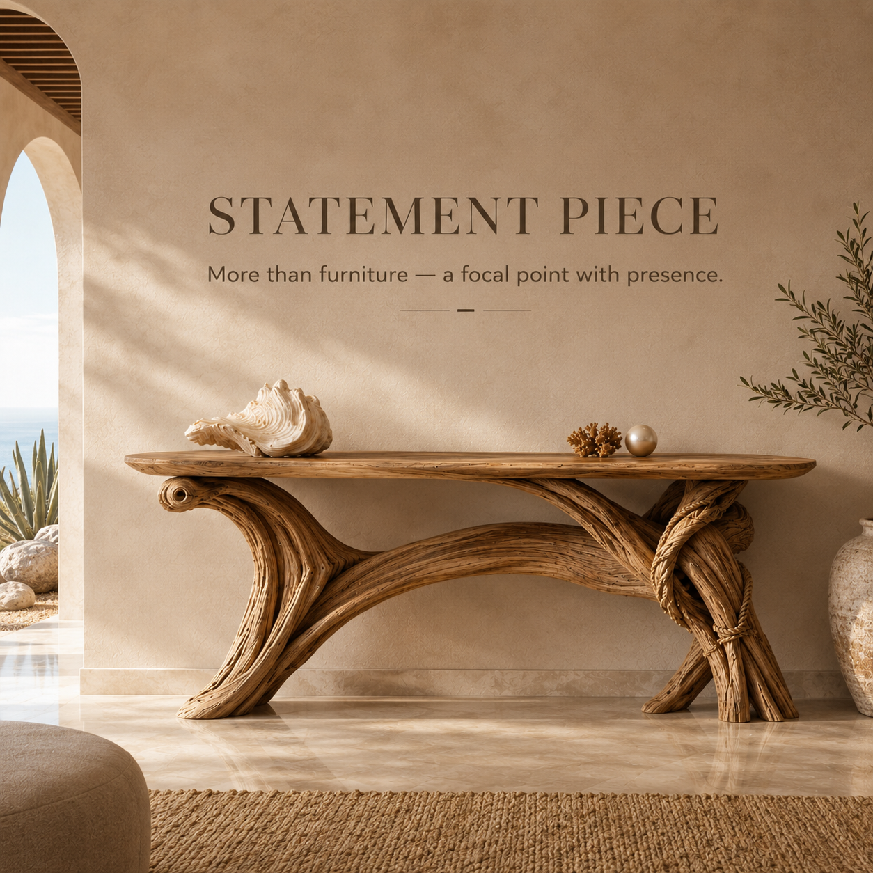 Caldera Organic Hall Console Table - Design 215 - product image 04