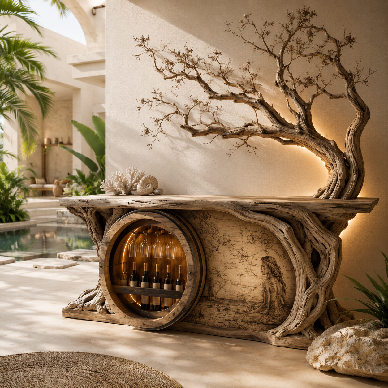 Marin Flow Entry Console Table - Design 234 - main view