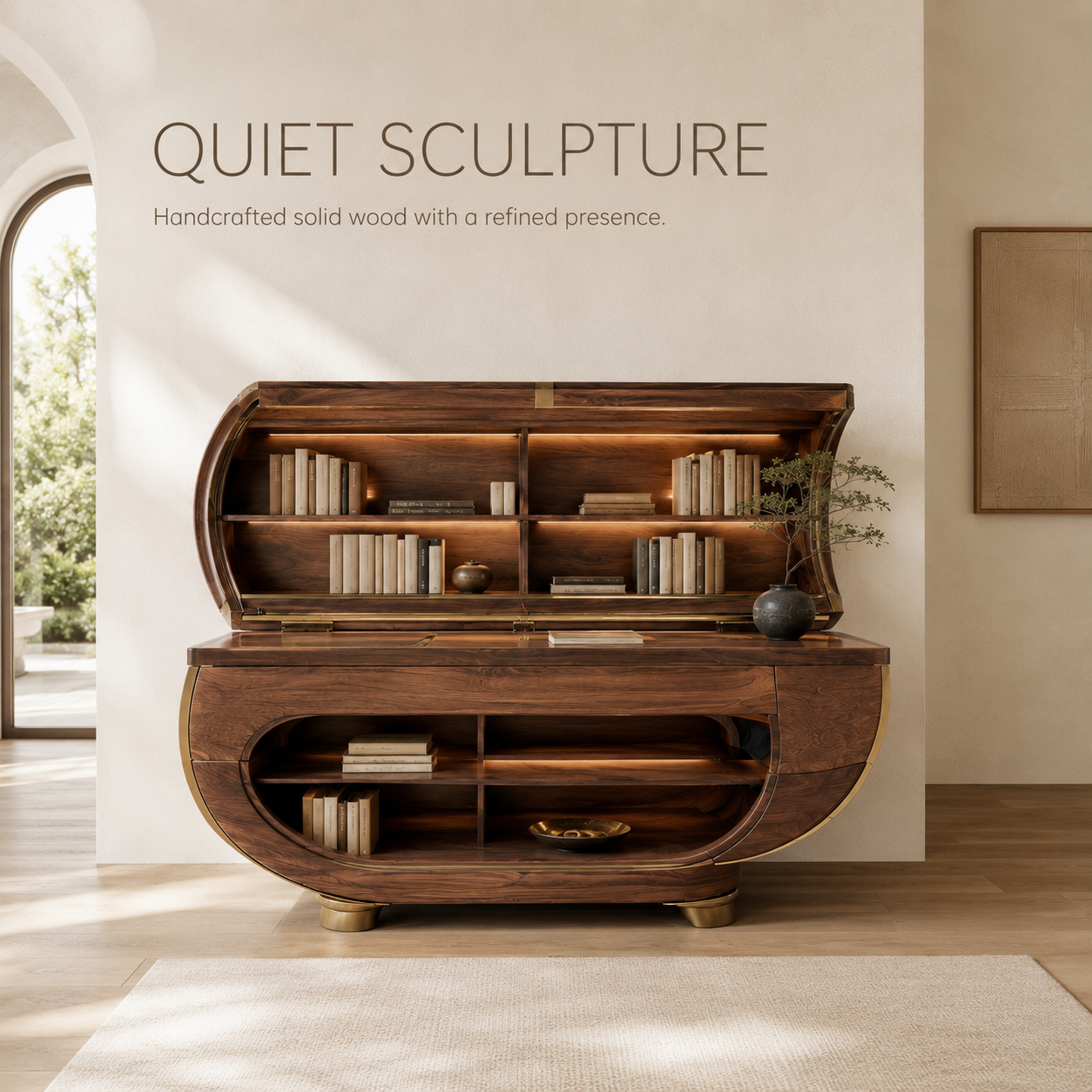 Veyra Soft Curve Console Table - Design 238 - product image 02
