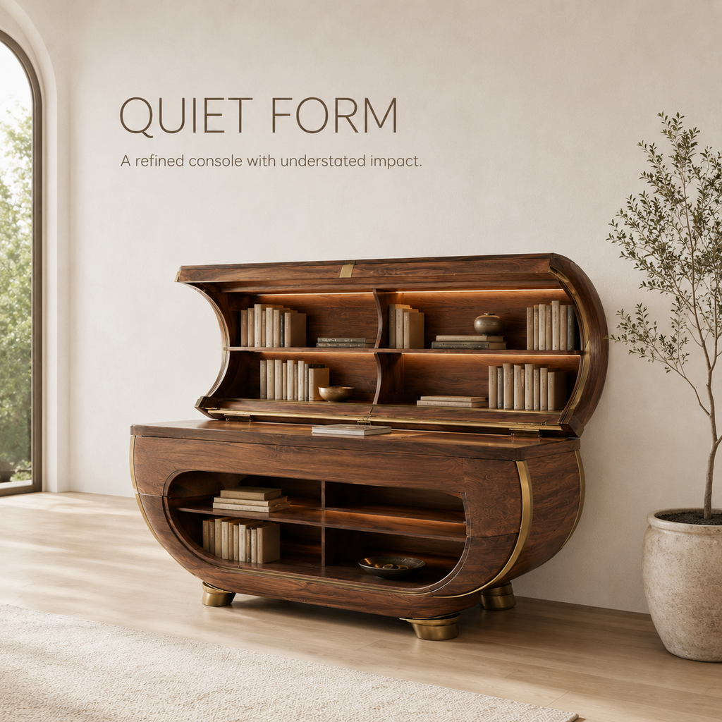 Veyra Soft Curve Console Table - Design 238 - product image 03