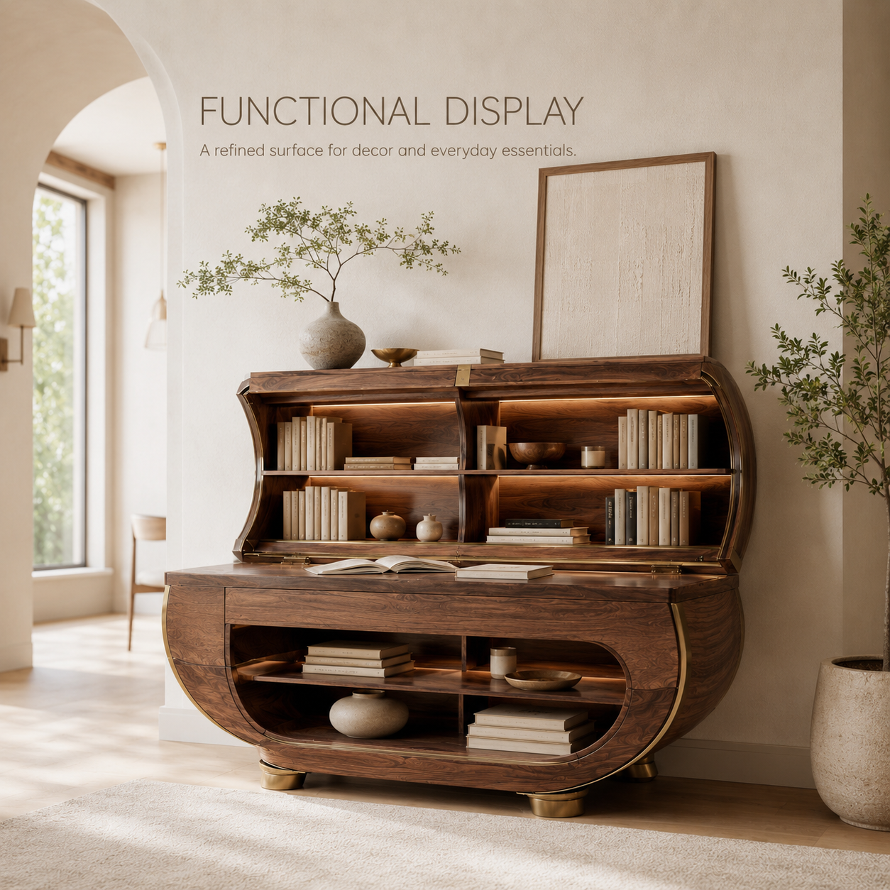 Veyra Soft Curve Console Table - Design 238 - product image 07