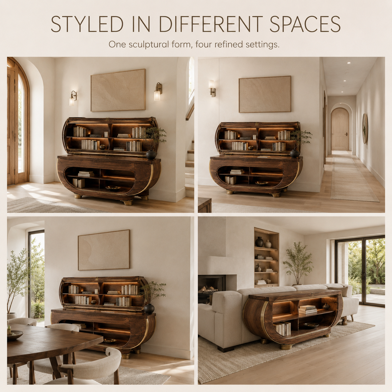 Veyra Soft Curve Console Table - Design 238 - product image 10