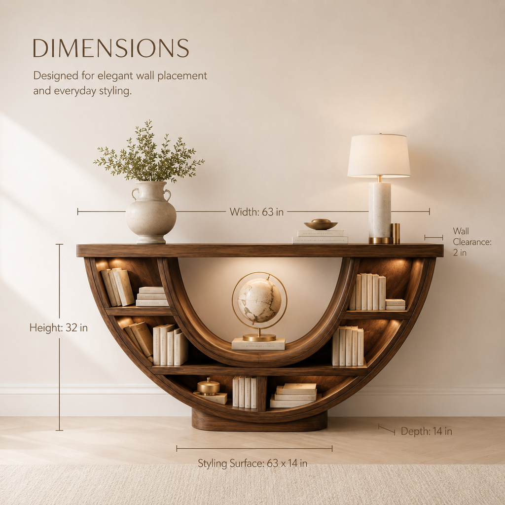 Nolan Arc Entry Console Table - Design 239 - product image 08