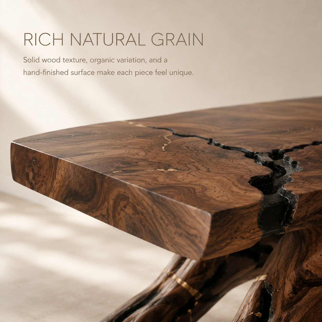 Liora Warm Walnut Console Table - Design 240 - product image 05
