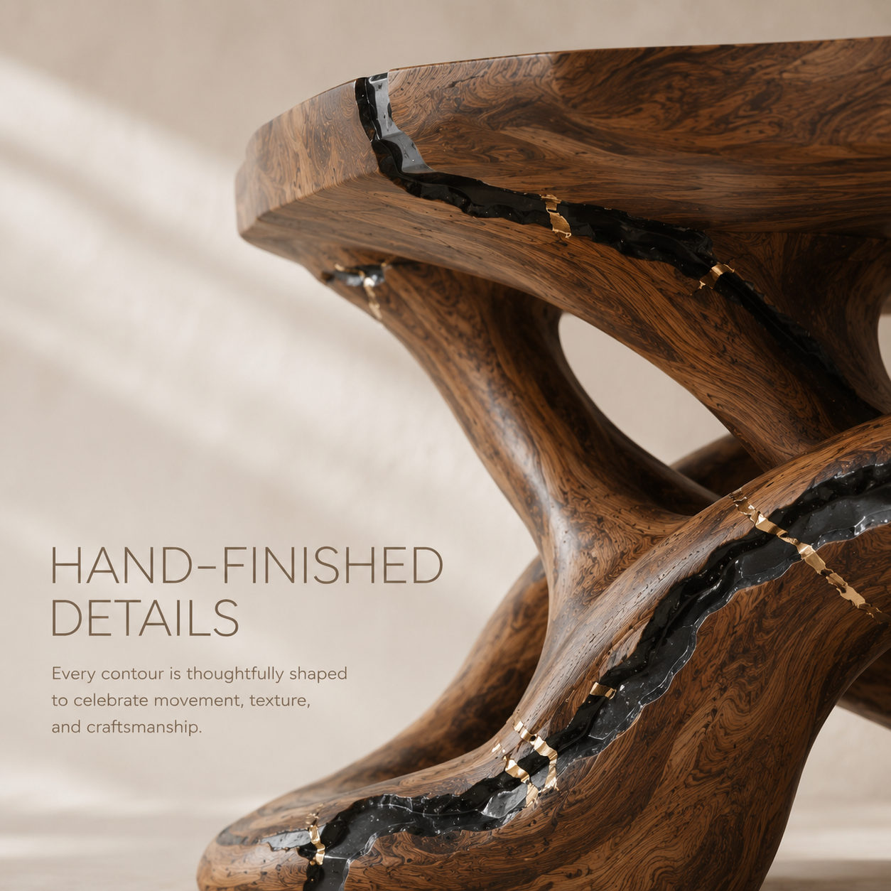 Liora Warm Walnut Console Table - Design 240 - product image 06