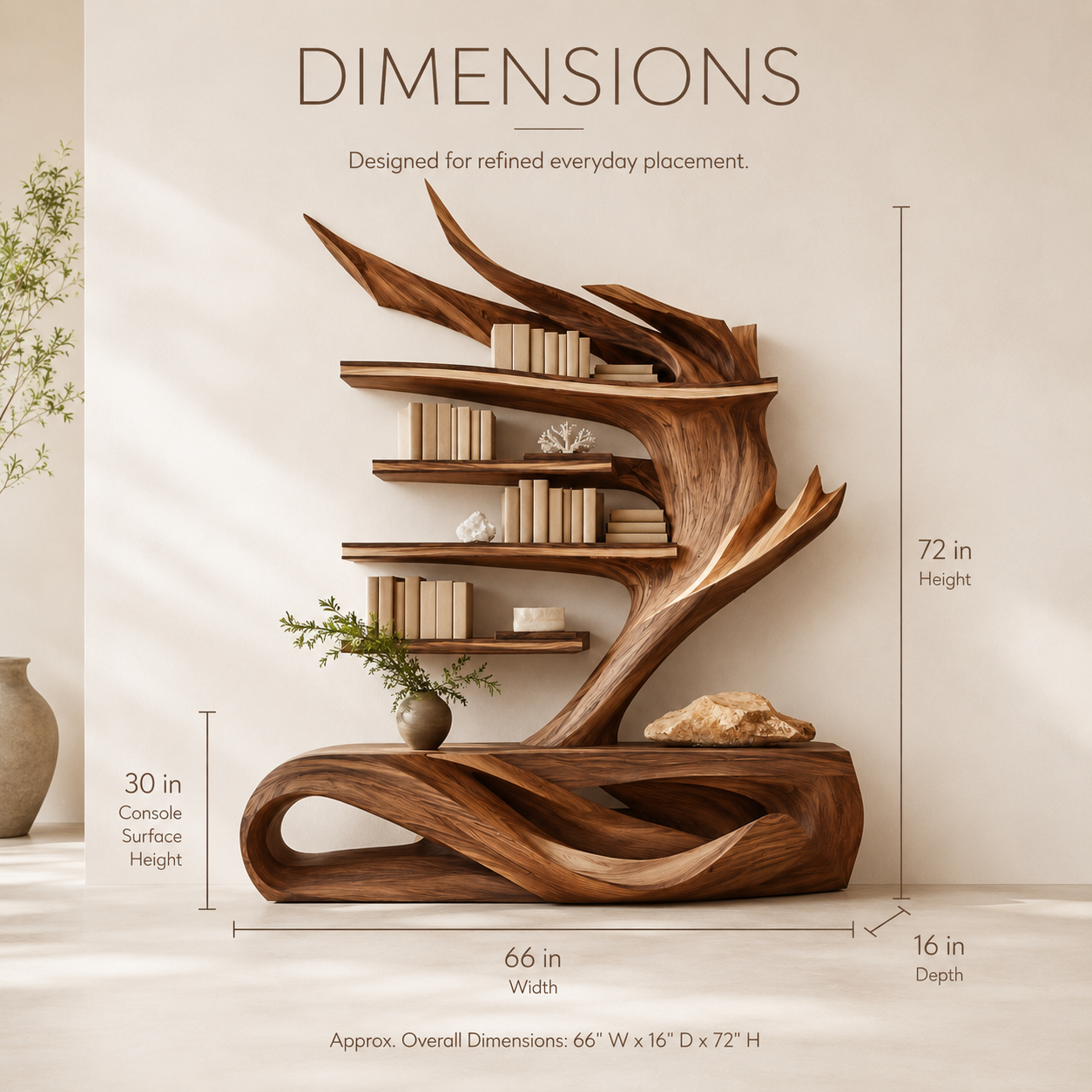 Rowan Hollow Form Console Table - Design 241 - product image 08