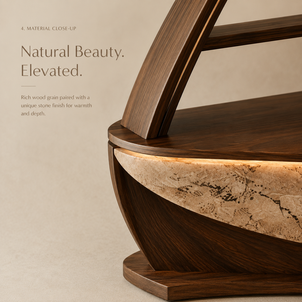 Orin Organic Modern Console Table - Design 243 - product image 05