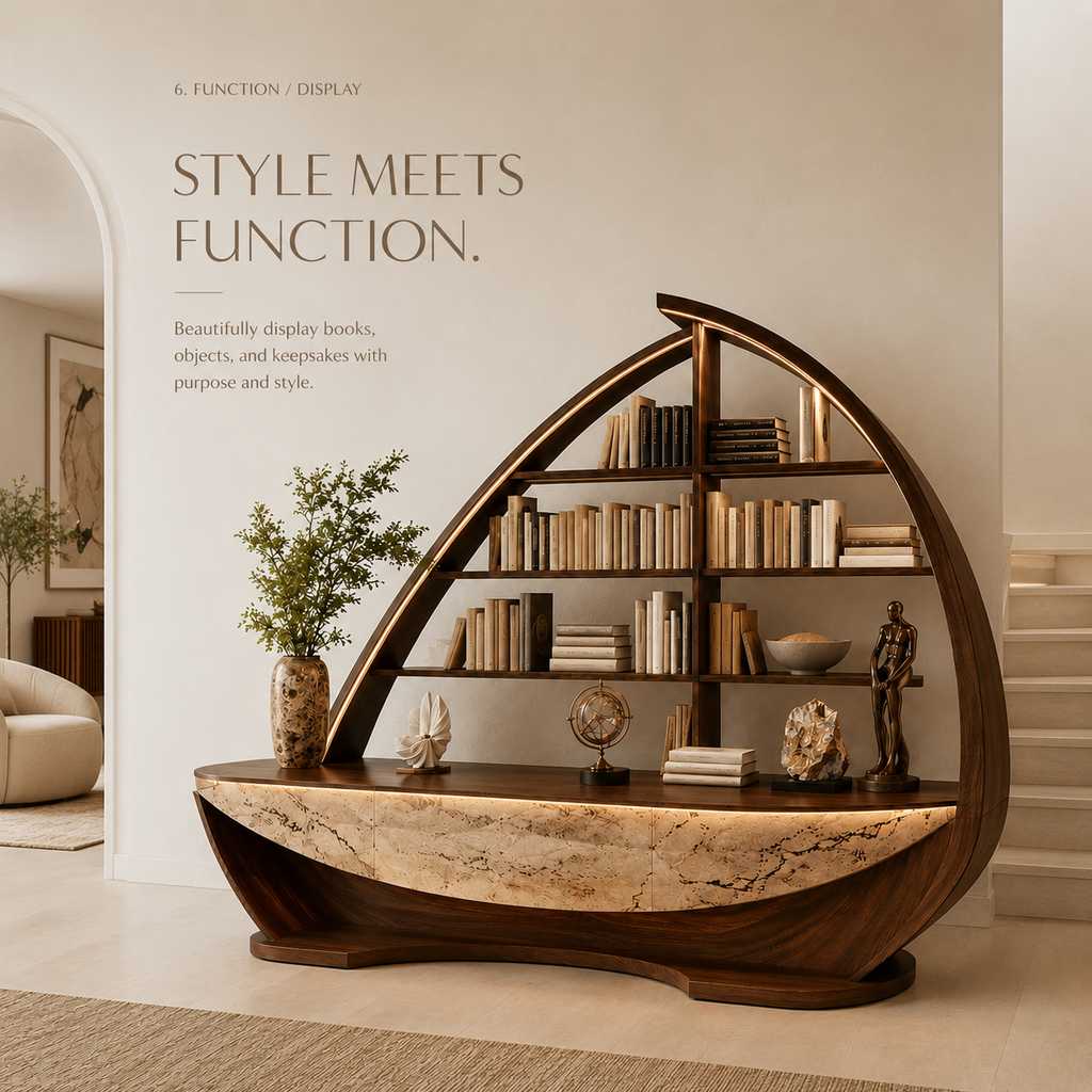 Orin Organic Modern Console Table - Design 243 - product image 07