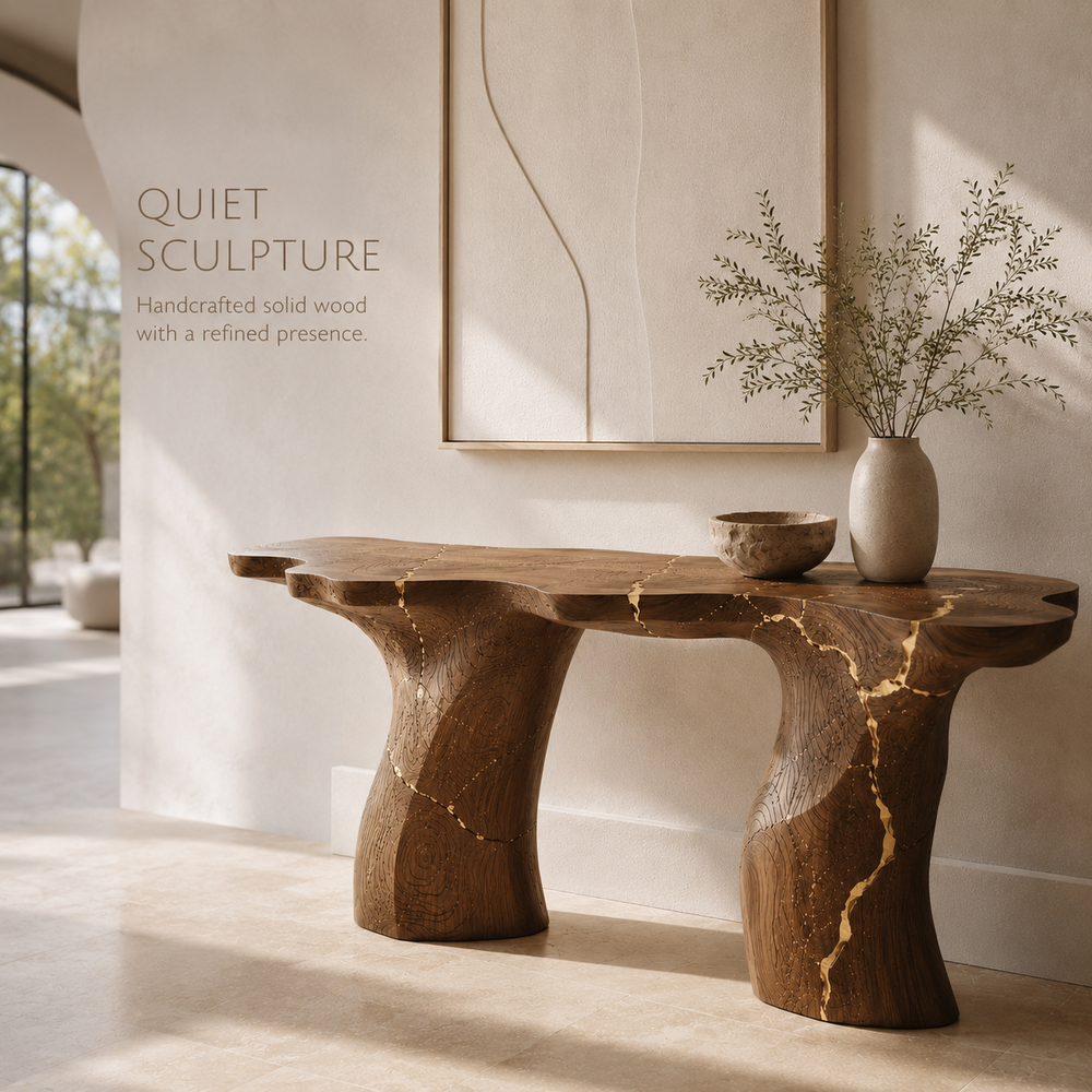Mira Flow Wood Console Table - Design 246 - product image 02