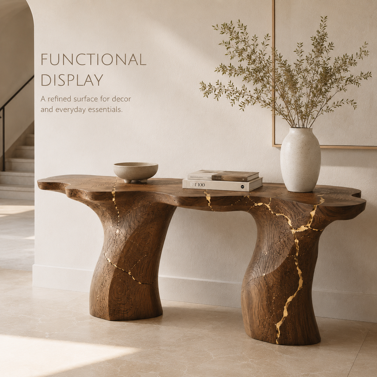 Mira Flow Wood Console Table - Design 246 - product image 07