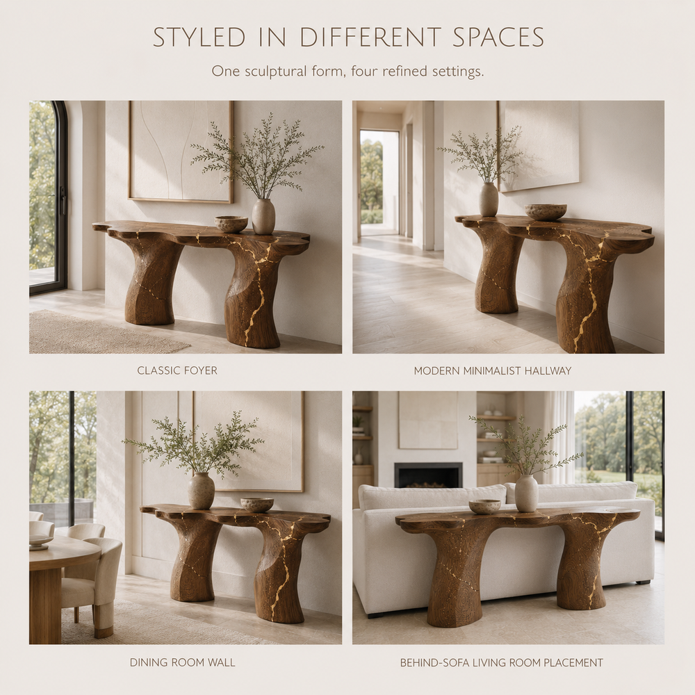 Mira Flow Wood Console Table - Design 246 - product image 10