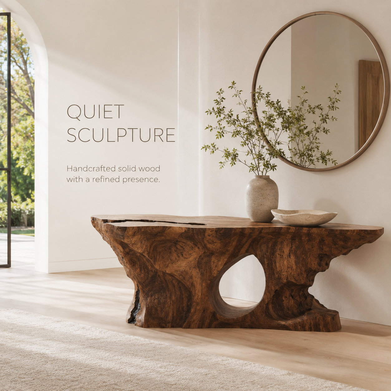Talia Soft Edge Console Table - Design 247 - product image 02