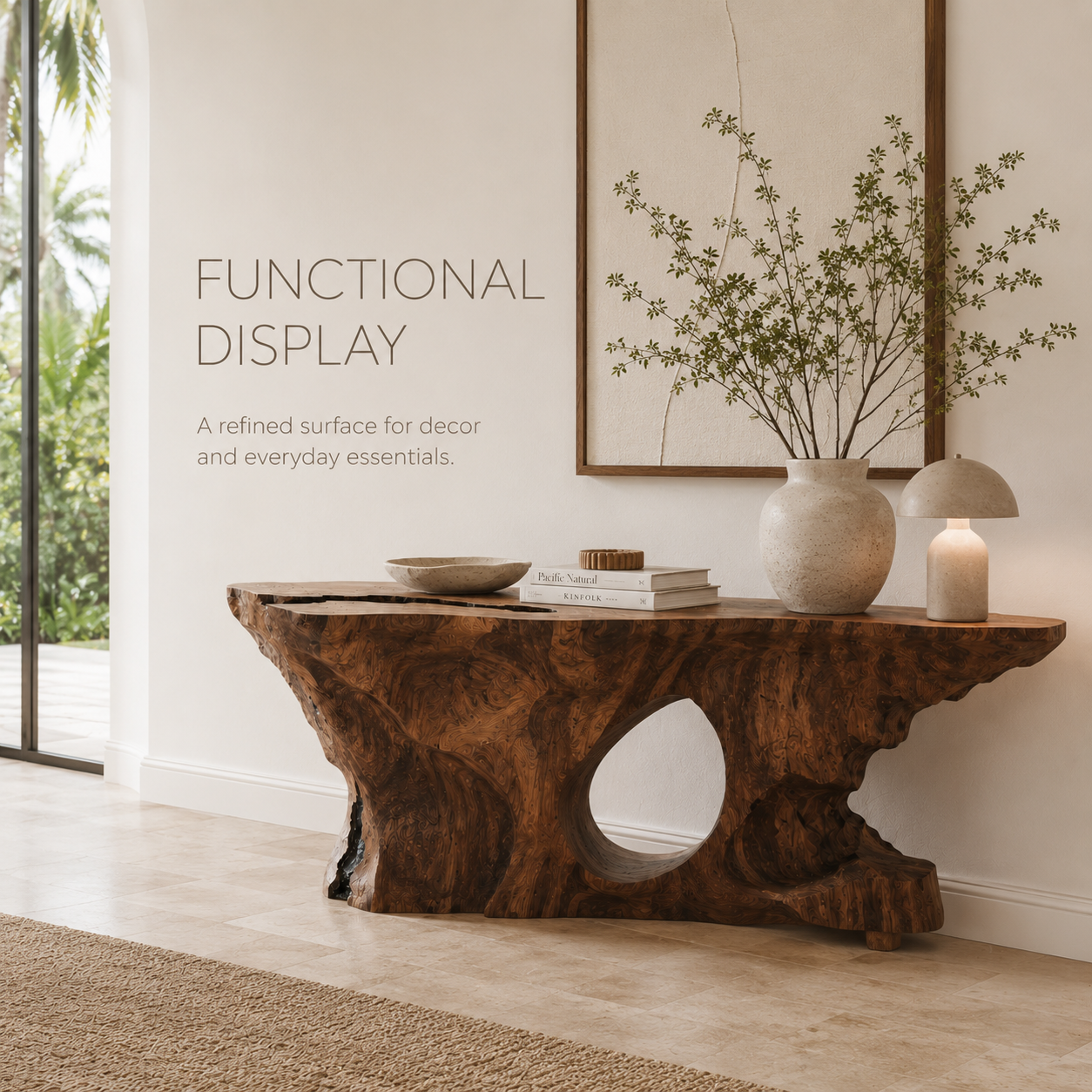 Talia Soft Edge Console Table - Design 247 - product image 07