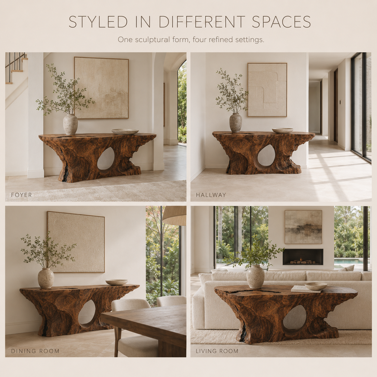 Talia Soft Edge Console Table - Design 247 - product image 10