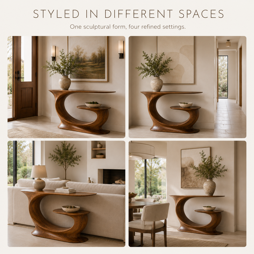 Aurelle Sculptural Console Table - Design 253 - product image 10
