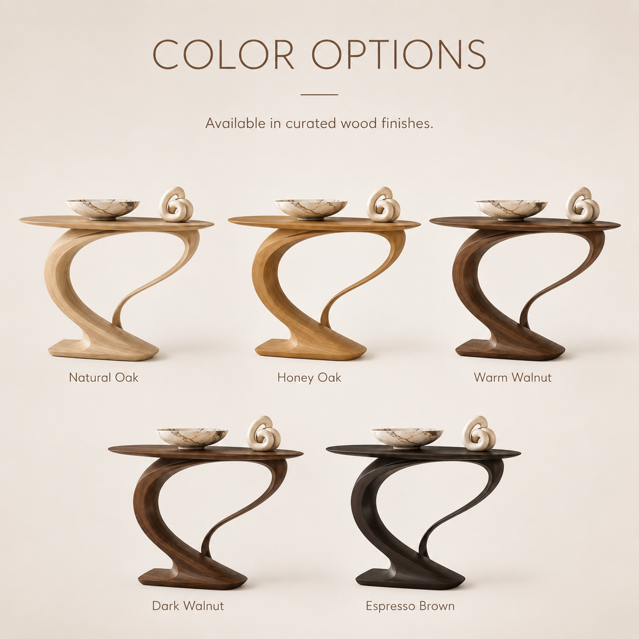 Caldera Organic Hall Console Table - Design 255 - product image 03