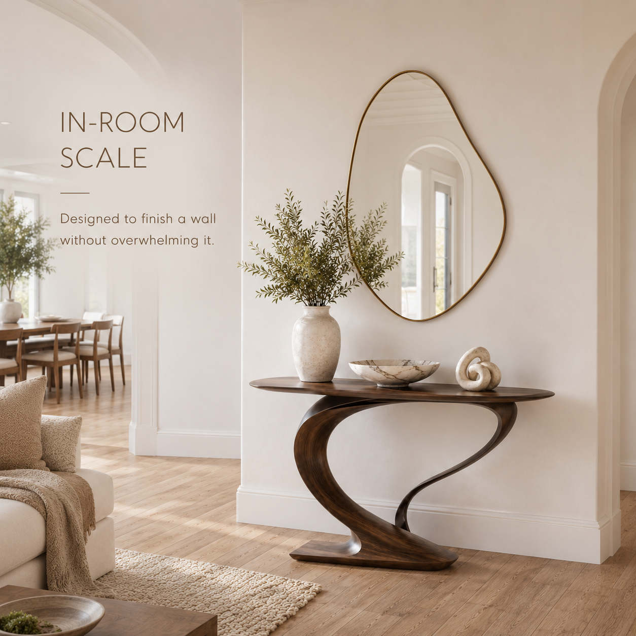 Caldera Organic Hall Console Table - Design 255 - product image 04