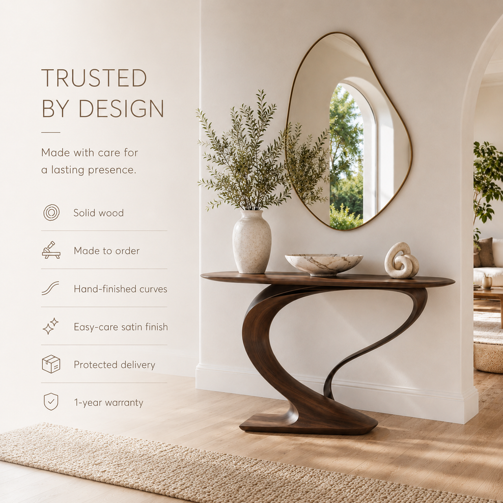 Caldera Organic Hall Console Table - Design 255 - product image 10