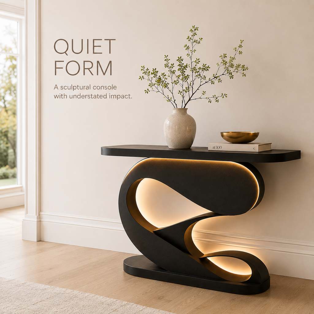 Veyra Soft Curve Console Table - Design 258 - product image 03