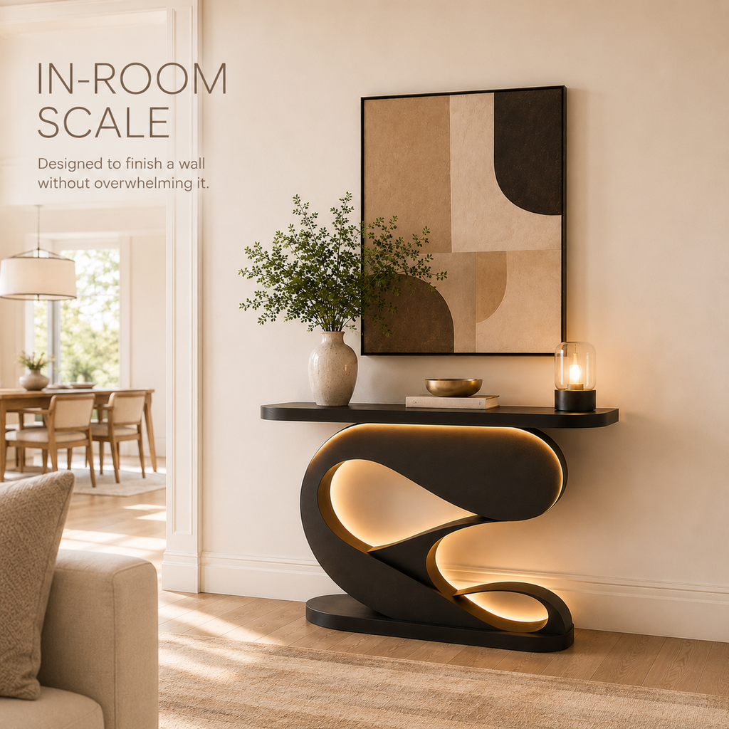 Veyra Soft Curve Console Table - Design 258 - product image 04
