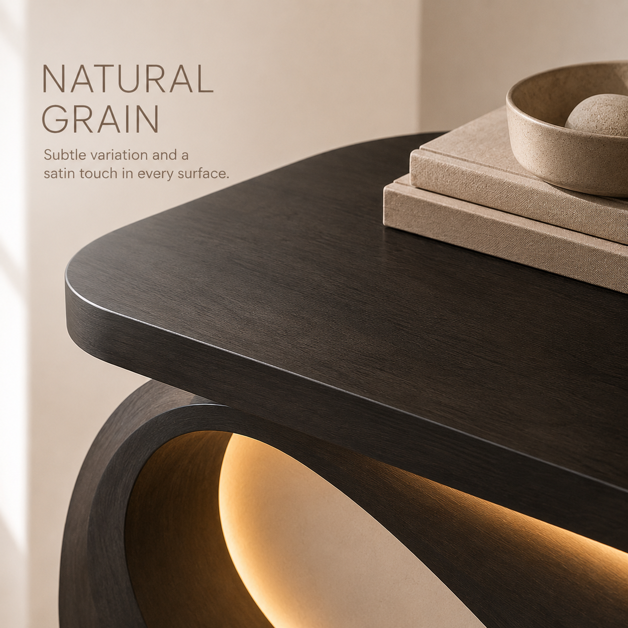 Veyra Soft Curve Console Table - Design 258 - product image 05