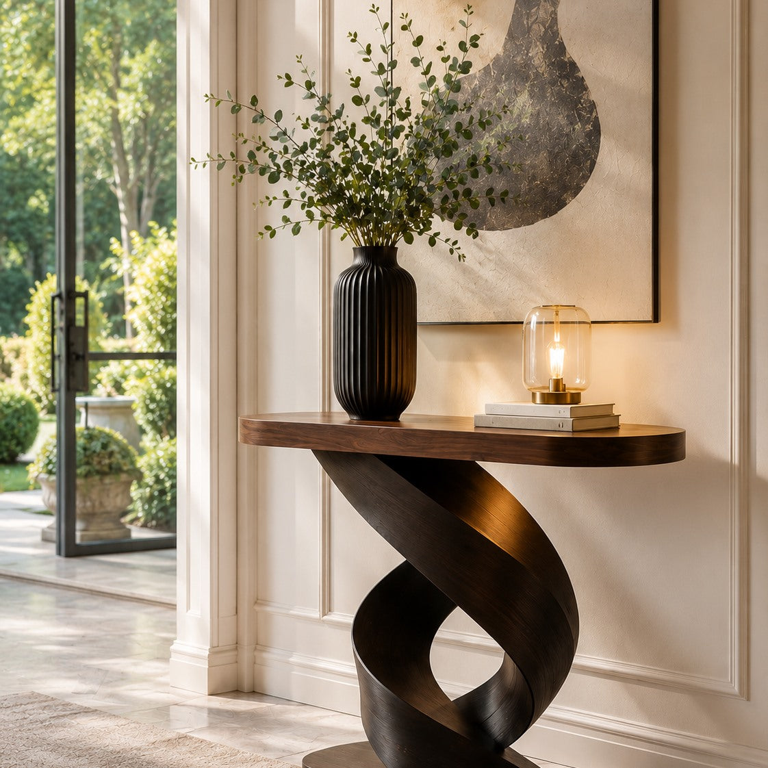 Liora Warm Walnut Console Table - Design 260 - square cover image