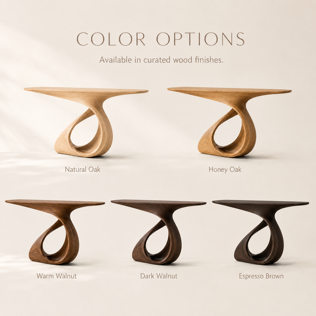 Brielle Sculpted Hall Console Table - Design 262 - product image 11