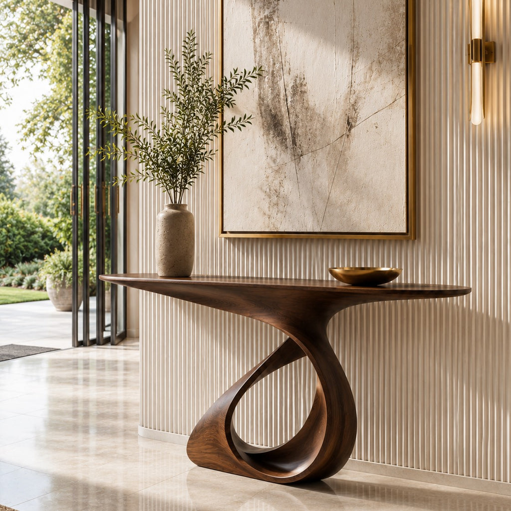 Brielle Sculpted Hall Console Table - Design 262 - square cover image