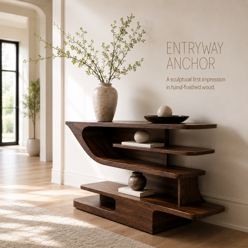 Orin Organic Modern Console Table - Design 263 - product image 02