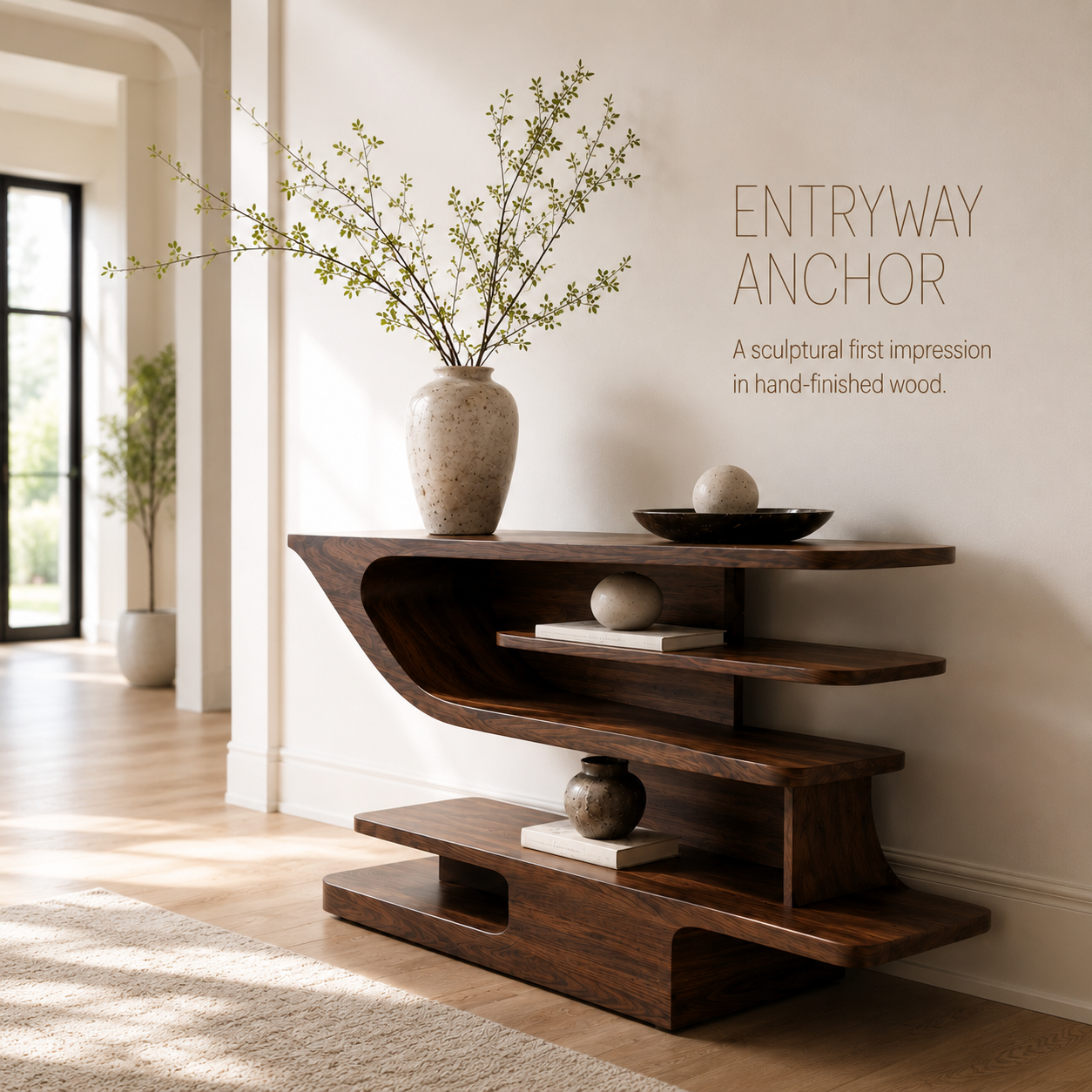 Orin Organic Modern Console Table - Design 263 - product image 02