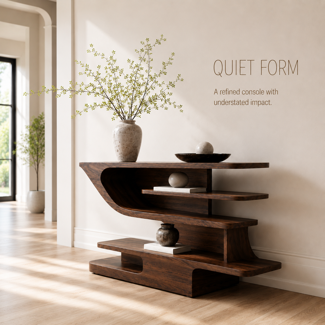 Orin Organic Modern Console Table - Design 263 - product image 03