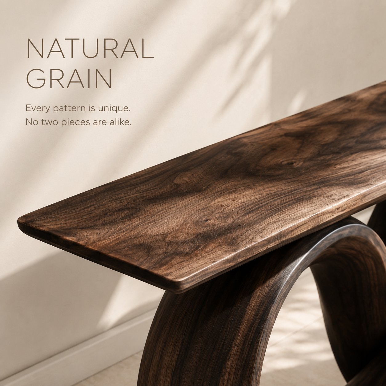 Selene Rounded Foyer Console Table - Design 264 - product image 05