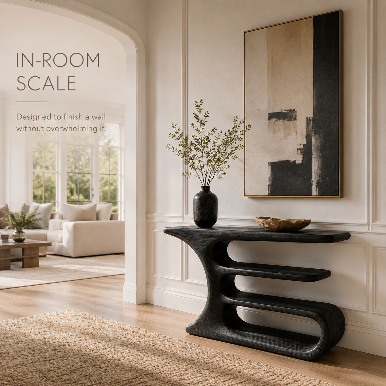Mira Flow Wood Console Table - Design 266 - product image 04