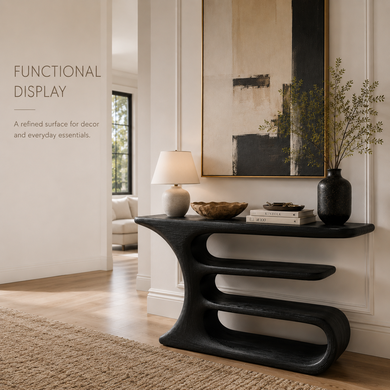 Mira Flow Wood Console Table - Design 266 - product image 07