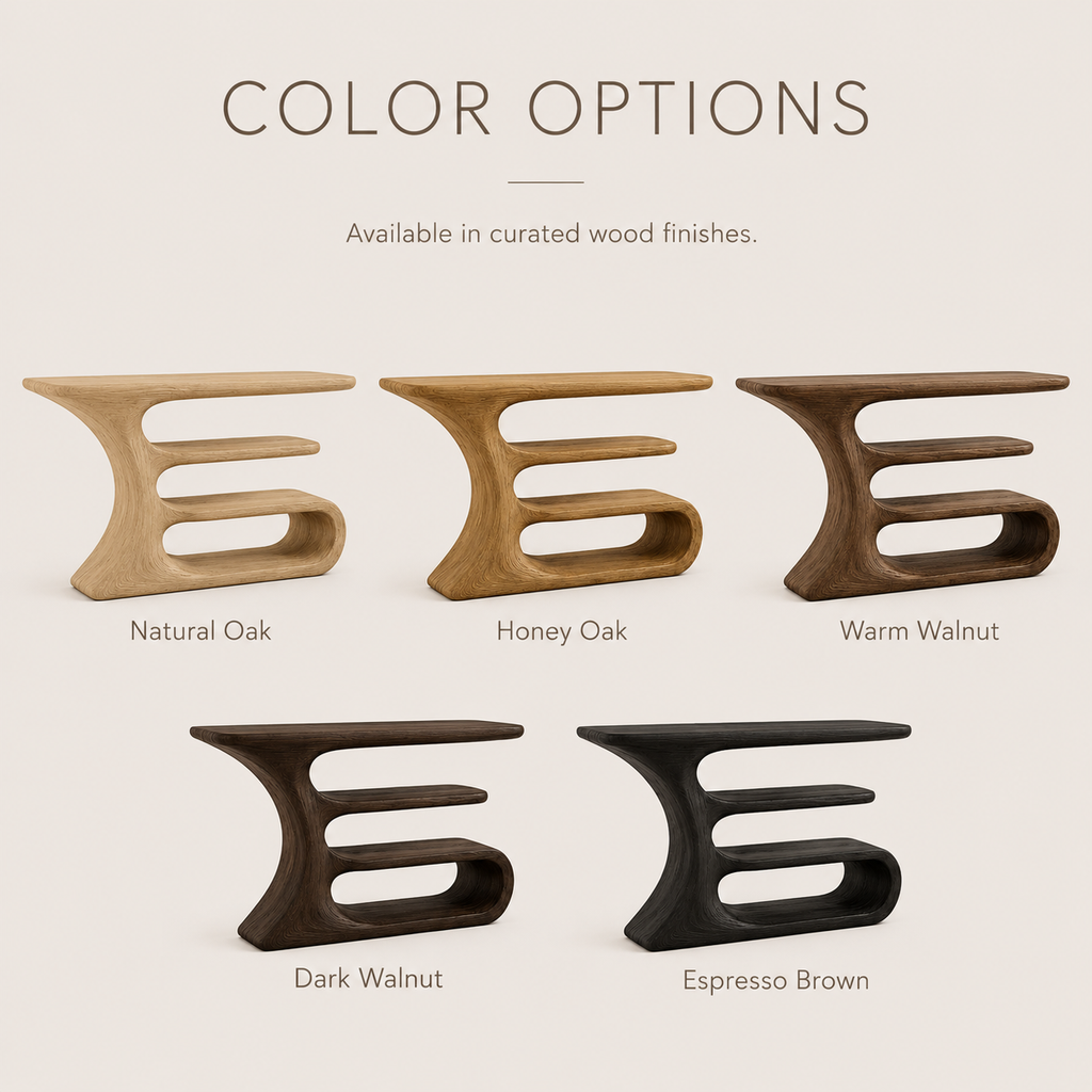 Mira Flow Wood Console Table - Design 266 - product image 10