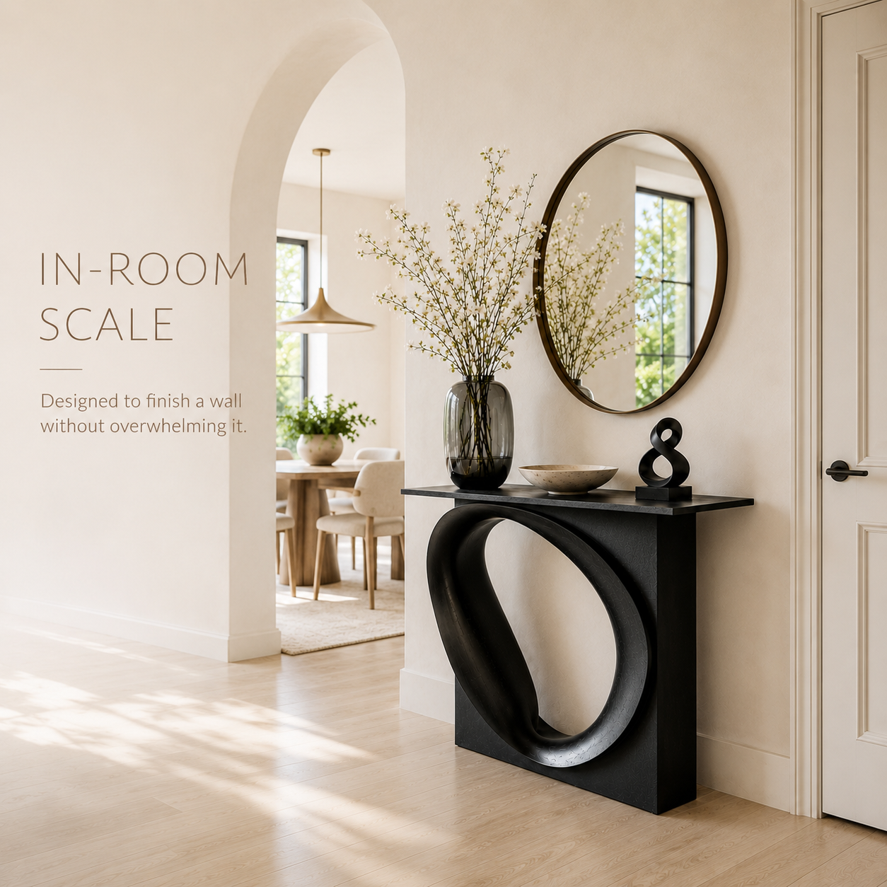 Talia Soft Edge Console Table - Design 267 - product image 04