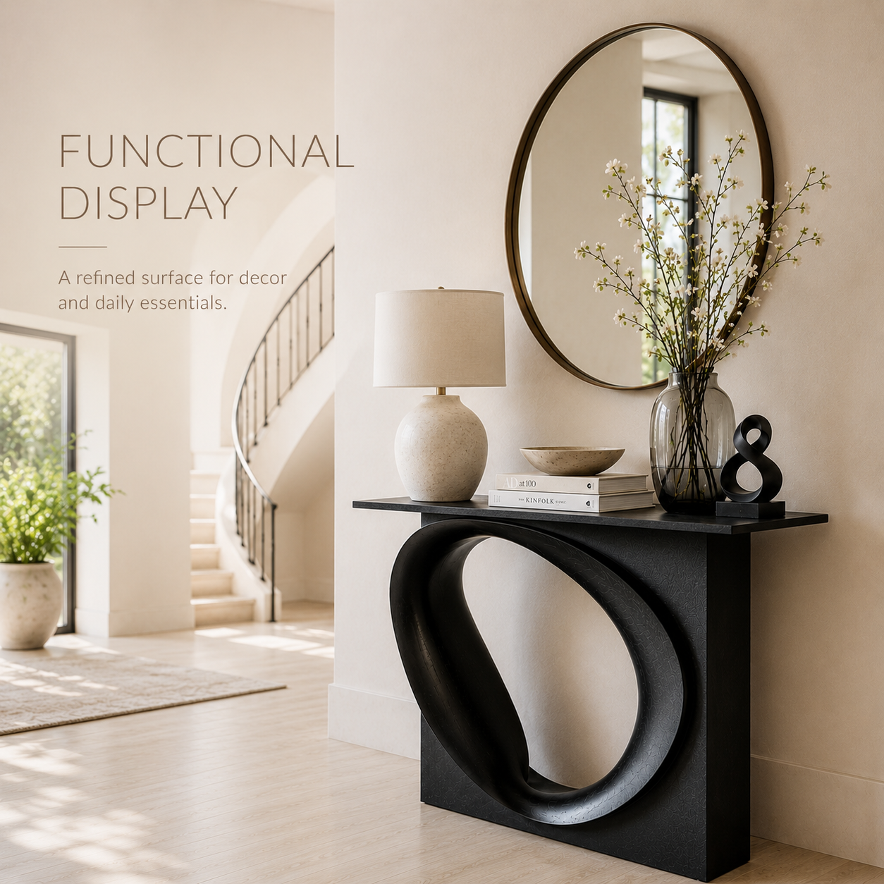 Talia Soft Edge Console Table - Design 267 - product image 06