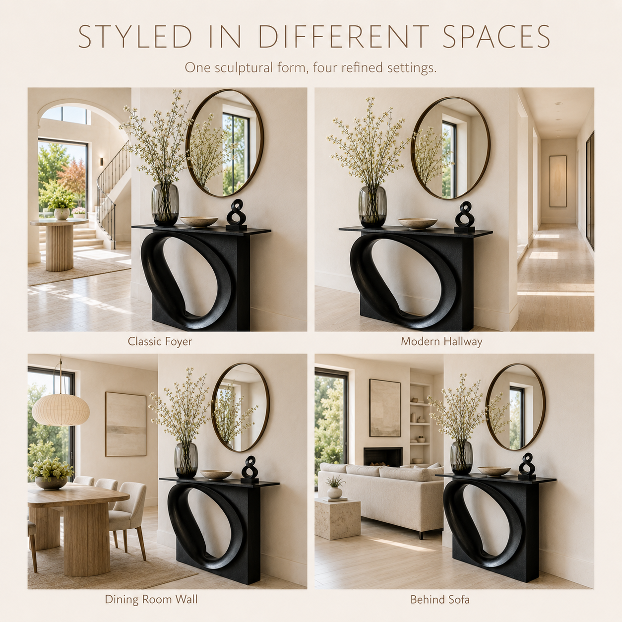 Talia Soft Edge Console Table - Design 267 - product image 11
