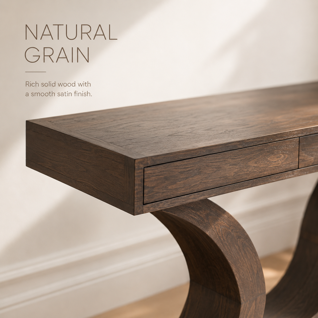 Vale Sculptural Entry Console Table - Design 268 - product image 05
