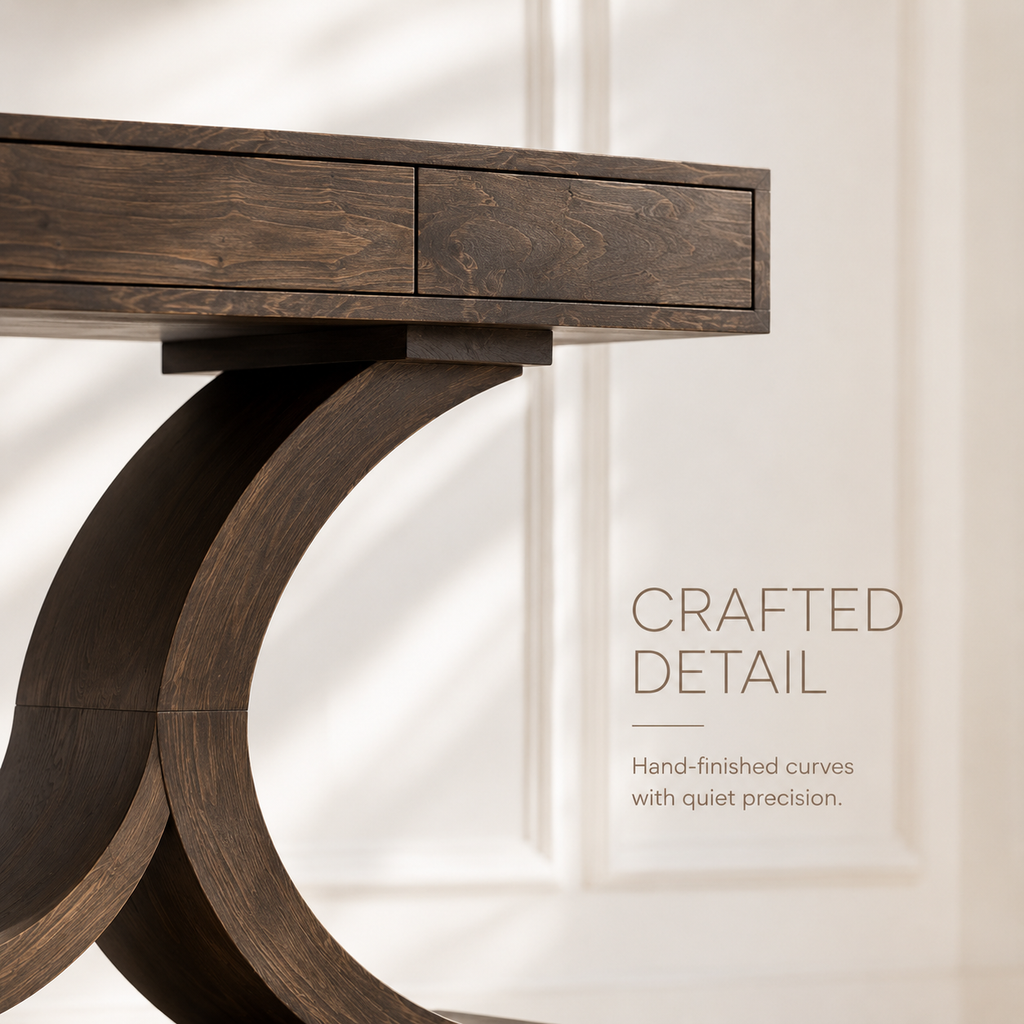 Vale Sculptural Entry Console Table - Design 268 - product image 06
