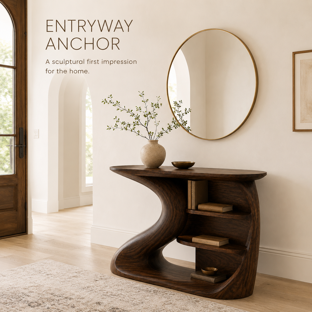 Celine Warm Modern Console Table - Design 270 - product image 02