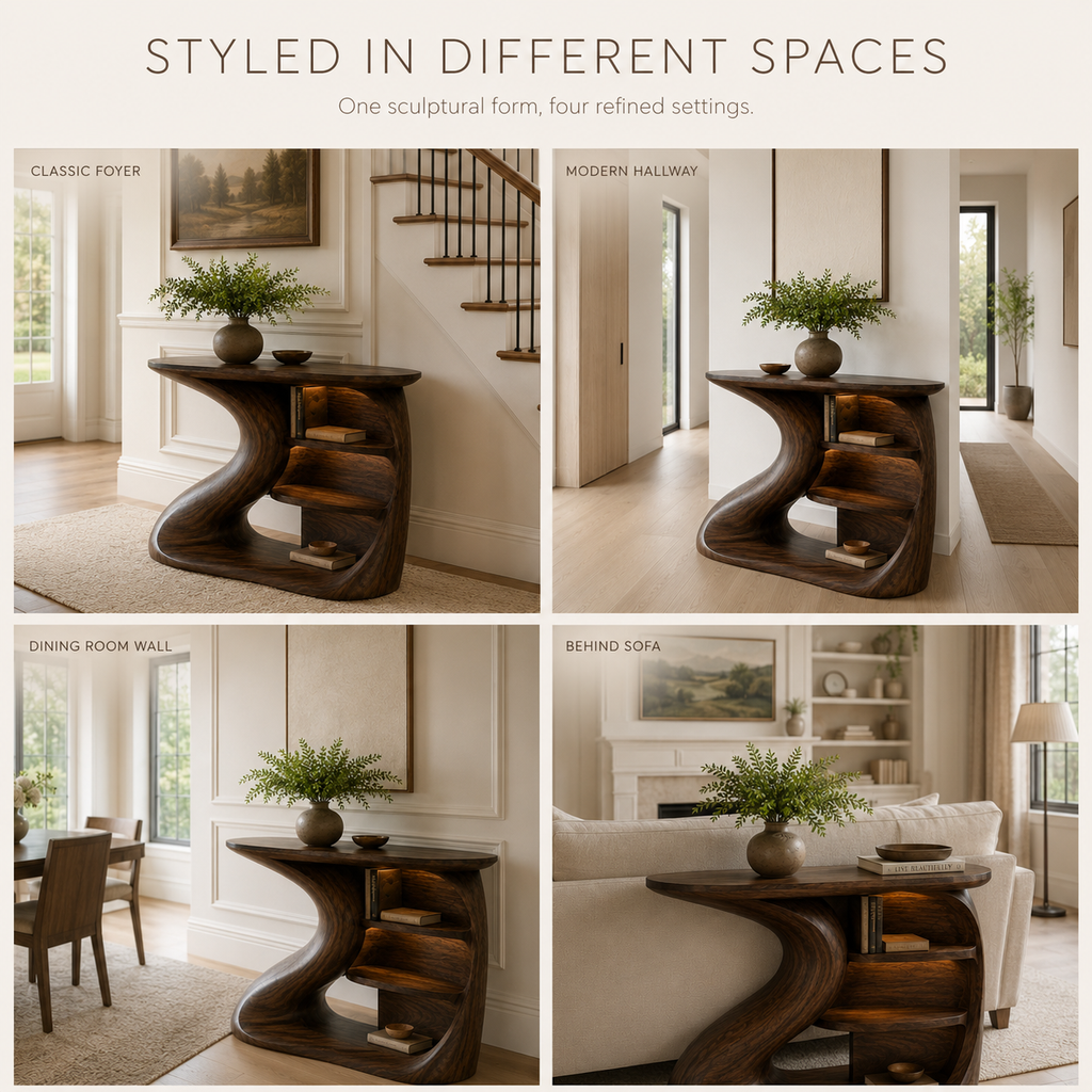 Celine Warm Modern Console Table - Design 270 - product image 10