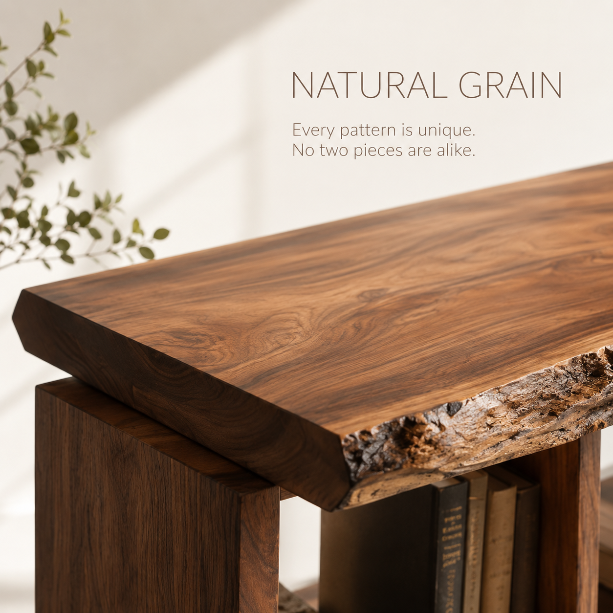 Alden Curved Wood Console Table - Design 271 - product image 06